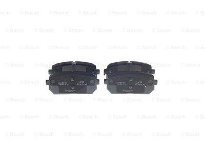 Bosch Bremsbelagsatz, Scheibenbremse [Hersteller-Nr. 0986494400] für Kia von Bosch