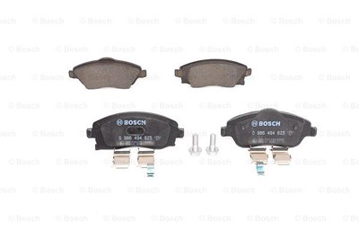 Bosch Bremsbelagsatz, Scheibenbremse [Hersteller-Nr. 0986494625] für Opel von Bosch