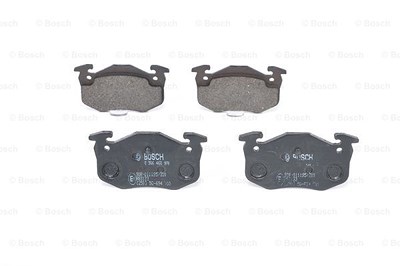 Bosch Bremsbelagsatz, Scheibenbremse [Hersteller-Nr. 0986460970] für Renault, Peugeot, Citroën von Bosch