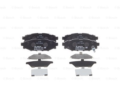 Bosch Bremsbelagsatz, Scheibenbremse [Hersteller-Nr. 0986494444] für Subaru, Toyota von Bosch