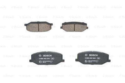 Bosch Bremsbelagsatz, Scheibenbremse [Hersteller-Nr. 0986460935] für Suzuki von Bosch