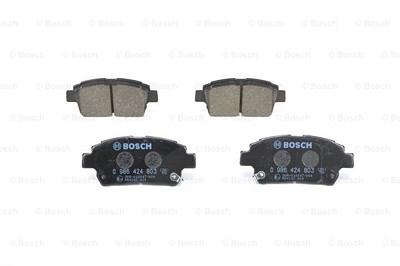 Bosch Bremsbelagsatz, Scheibenbremse [Hersteller-Nr. 0986424803] für Toyota von Bosch