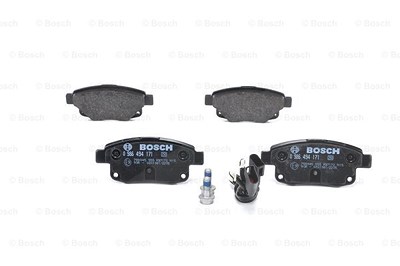 Bosch Bremsbelagsatz Hinterachse [Hersteller-Nr. 0986494171] für Ford von Bosch