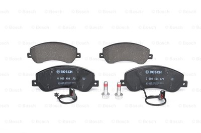 Bosch Bremsbelagsatz Vorderachse [Hersteller-Nr. 0986494170] für Ford, VW von Bosch