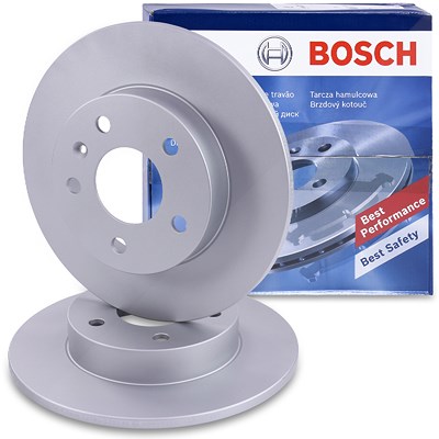 Bosch Bremsscheibe Hinterachse Voll [Hersteller-Nr. 0986478884] für Opel von Bosch