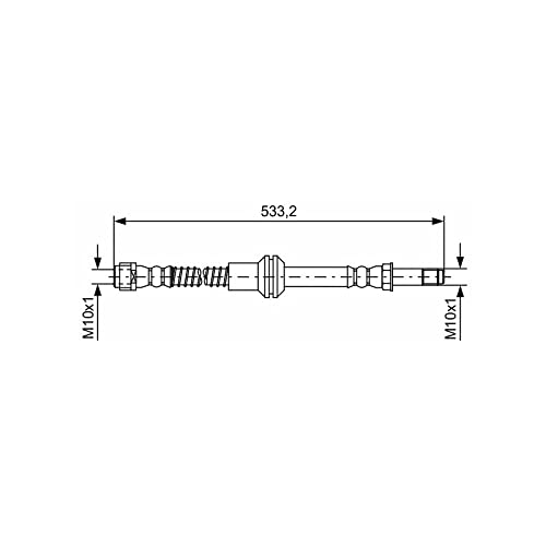 Bosch Bremsschlauch (1 987 481 609) von Bosch