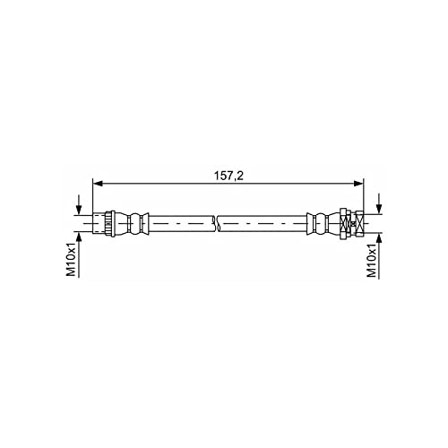 Bosch Bremsschlauch (1 987 481 624) von Bosch