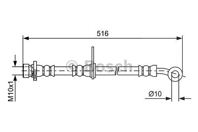 Bosch Bremsschlauch [Hersteller-Nr. 1987481730] für Honda von Bosch