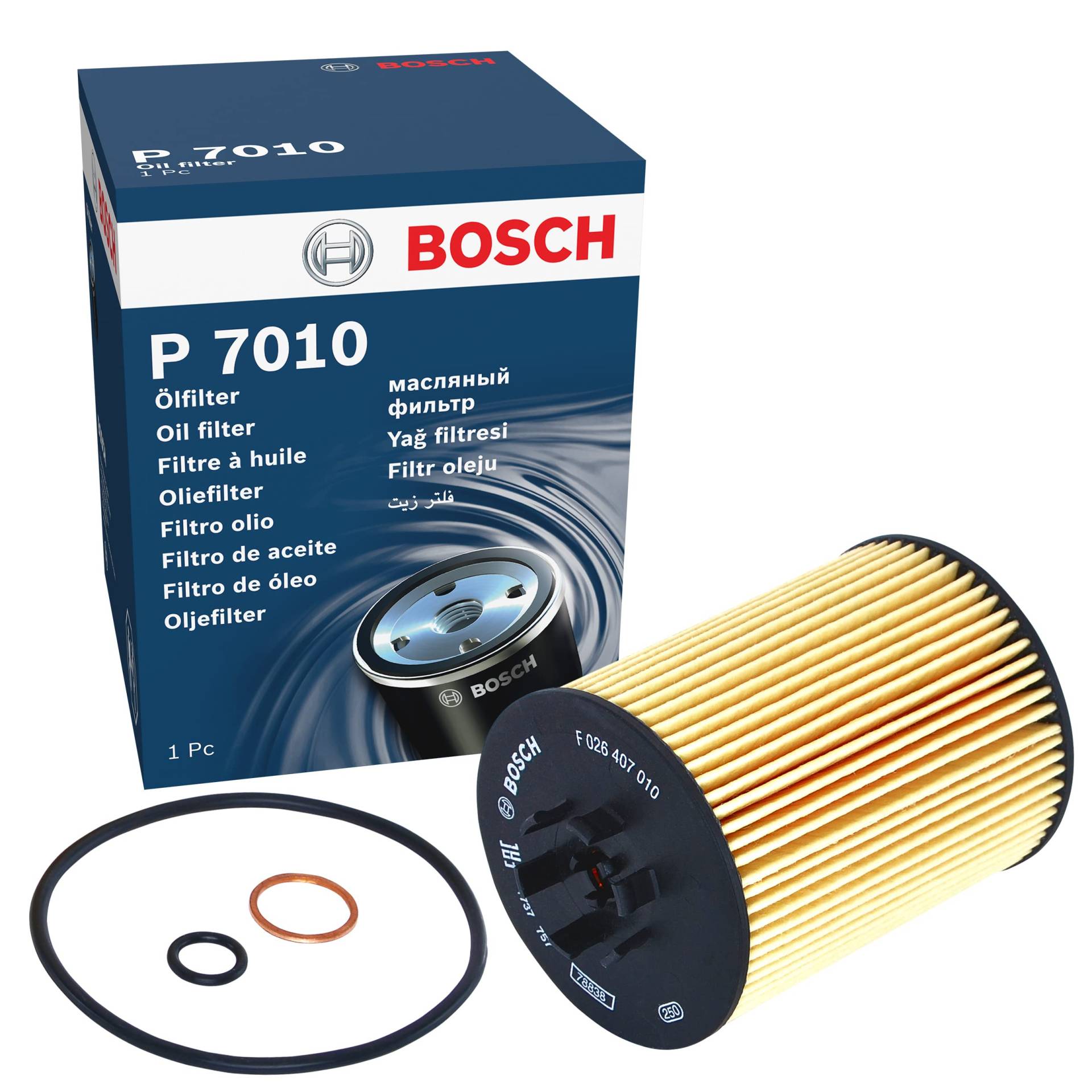 Bosch Automotive P7010 - Ölfilter Auto von Bosch Automotive