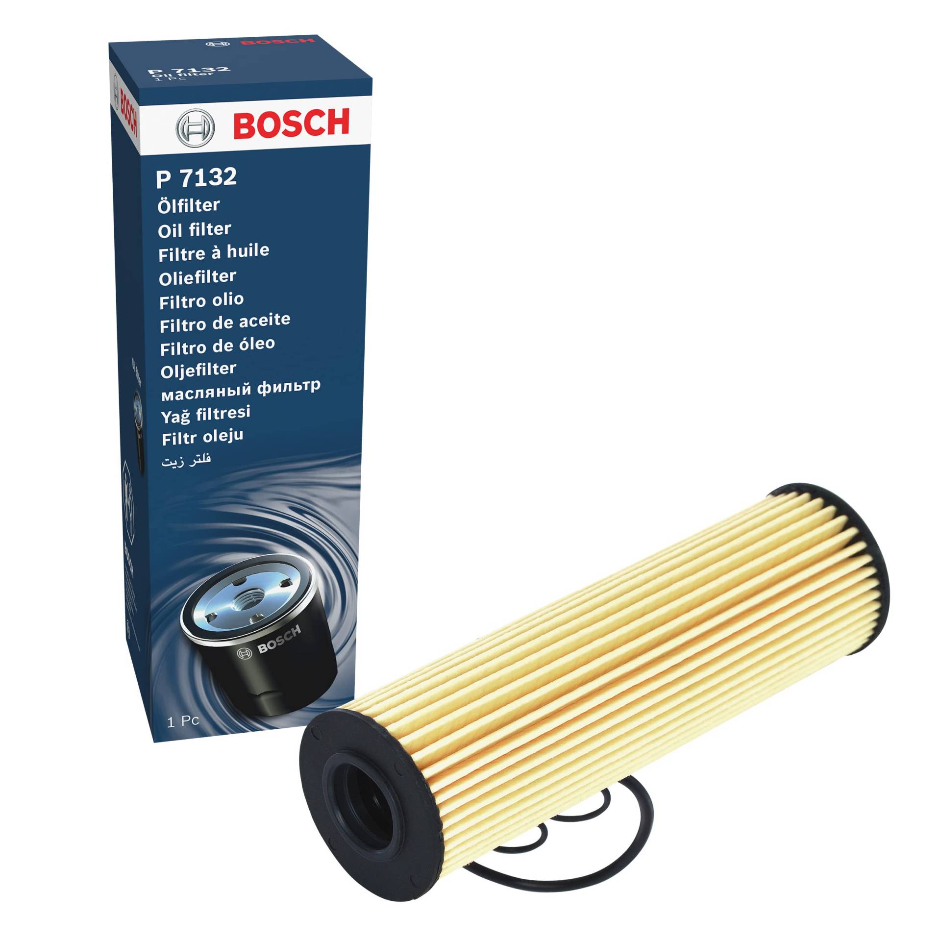 Bosch Automotive P7132 - Ölfilter Auto von Bosch