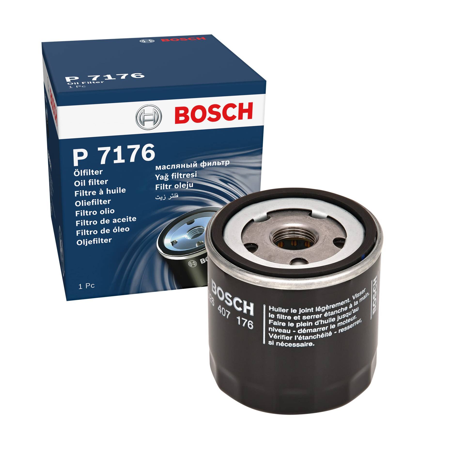 Bosch Automotive P7176 - Ölfilter Auto von Bosch