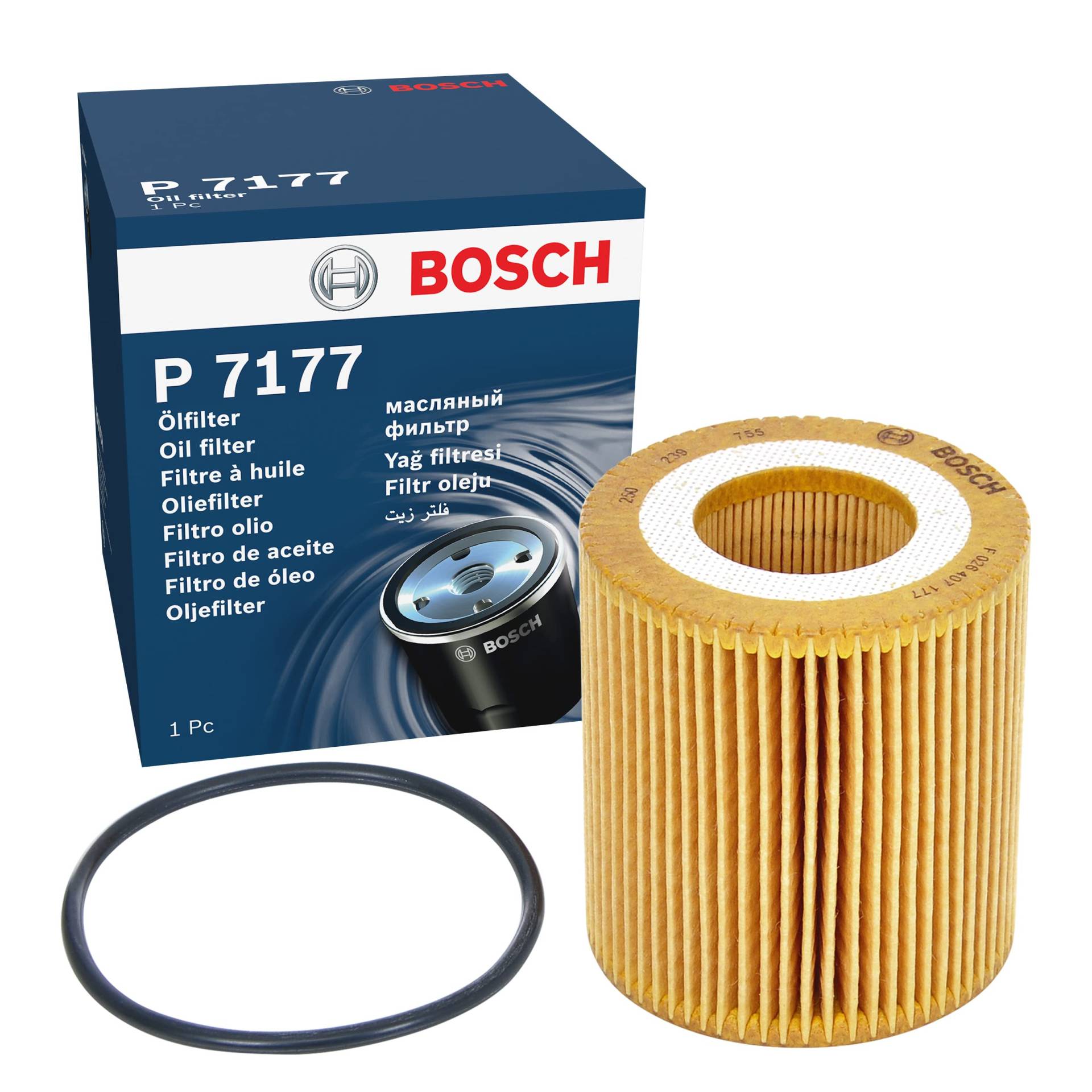 Bosch Automotive P7177 - Ölfilter Auto von Bosch