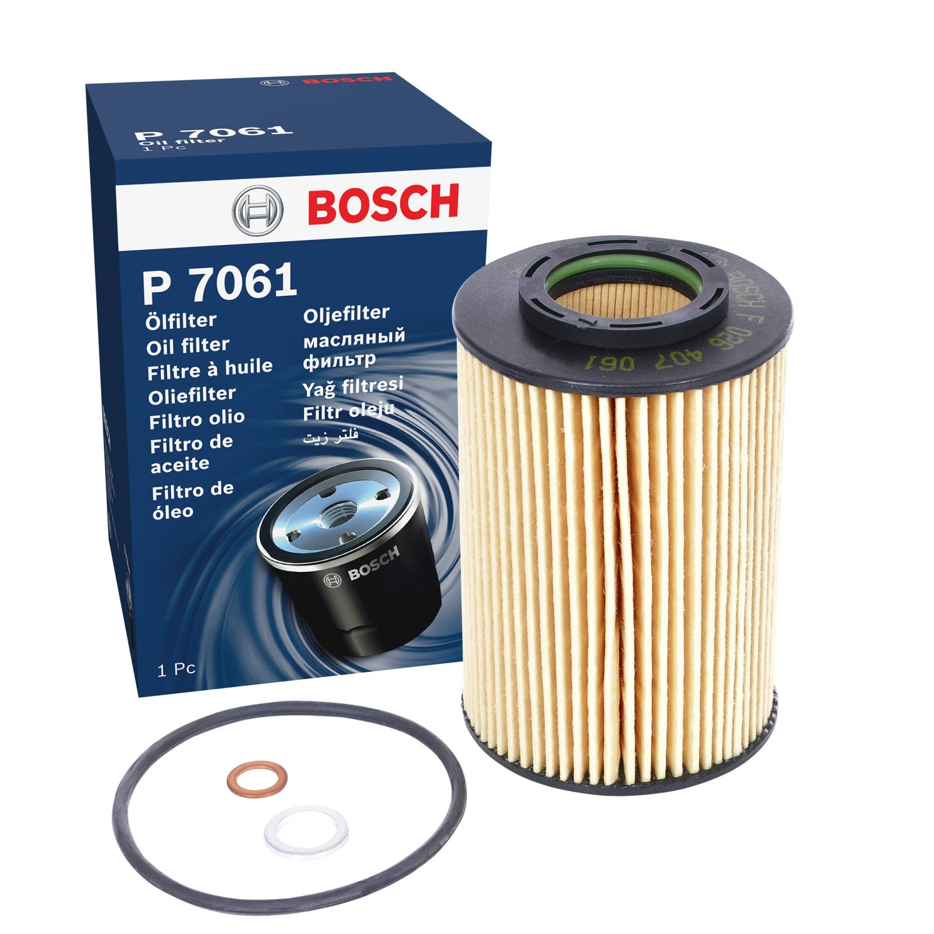 Bosch Automotive P7061 - Ölfilter Auto von Bosch