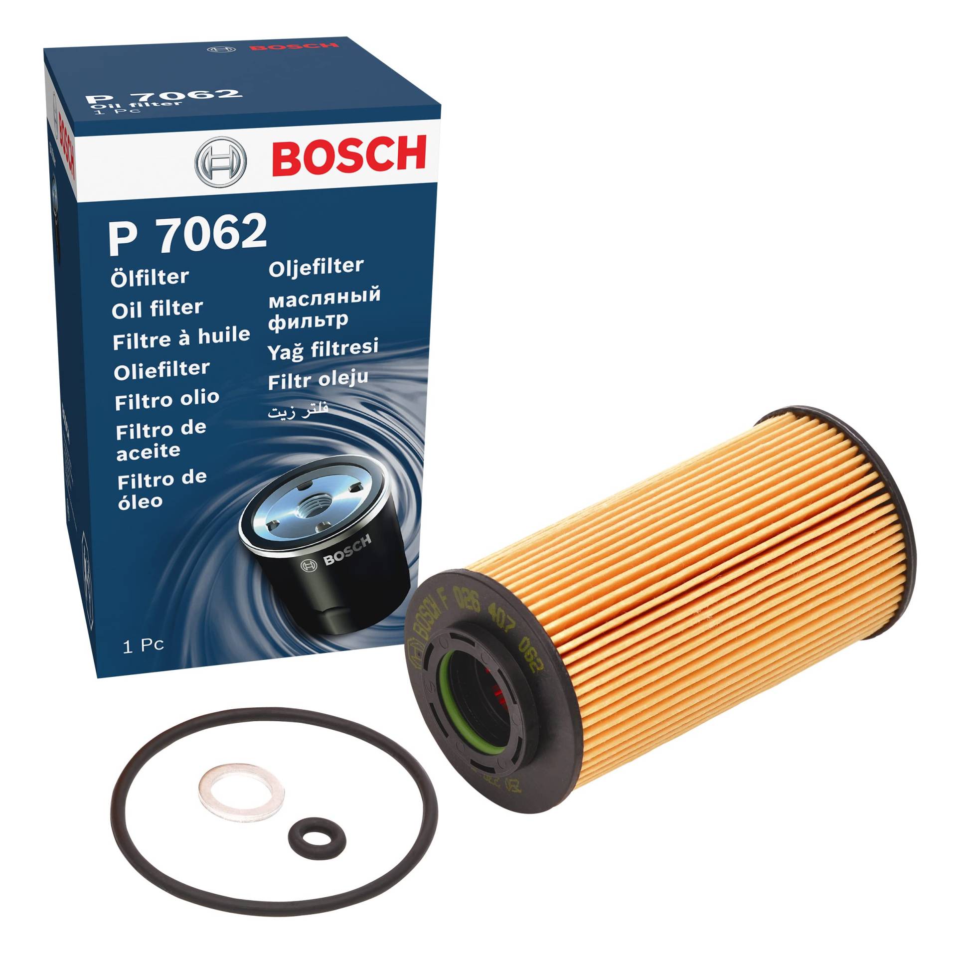 Bosch Automotive P7062 - Ölfilter Auto von Bosch Automotive