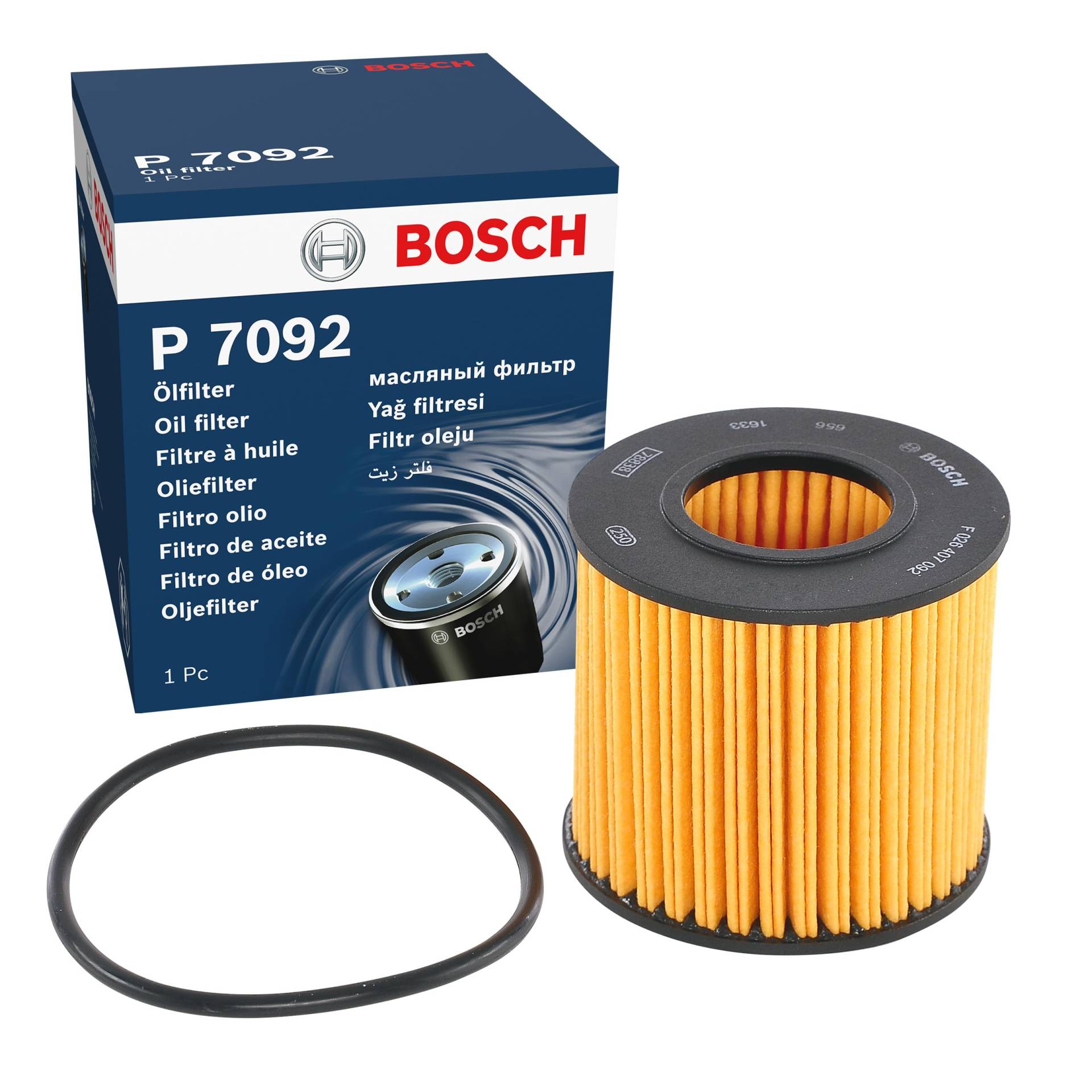 Bosch Automotive P7092 - Ölfilter Auto von Bosch