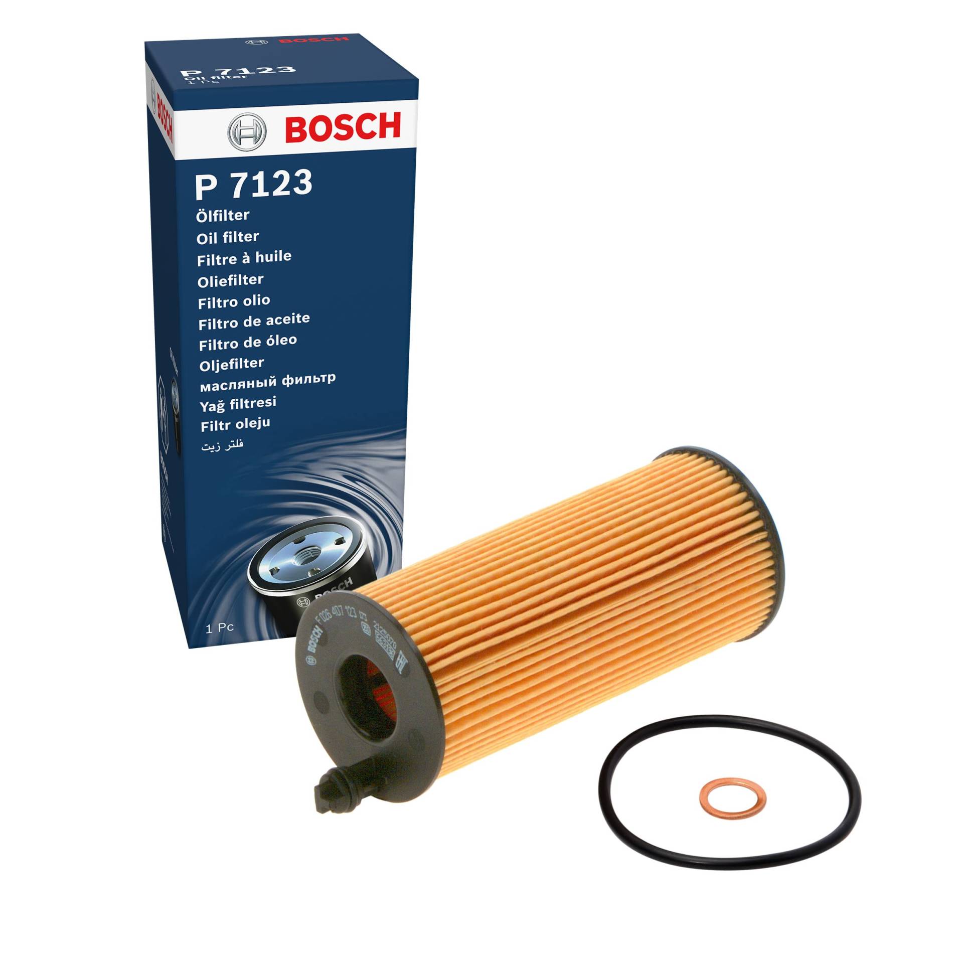 Bosch P7123 - Ölfilter Auto von Bosch