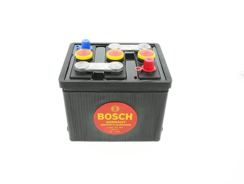 Bosch F026T02303 Starterbatterie Classic, 6V 77Ah 360A B06 von Bosch