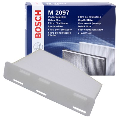 Bosch Filter, Innenraumluft [Hersteller-Nr. 1987432097] für Audi, Seat, Skoda, VW von Bosch