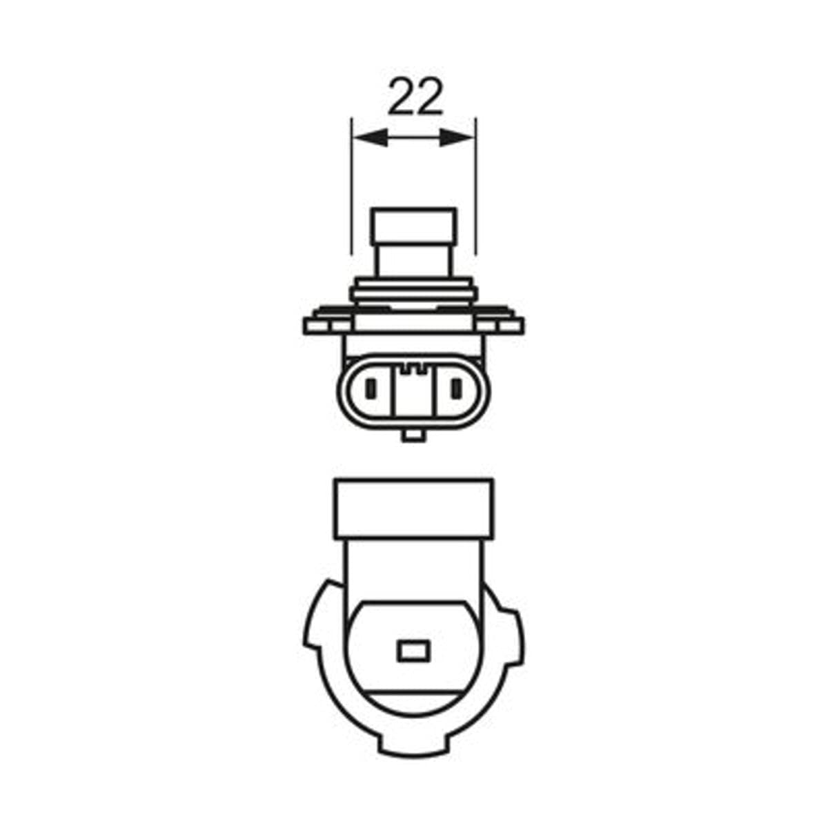 Bosch Glühlampe, Hauptscheinwerfer 1 987 302 026 von Bosch