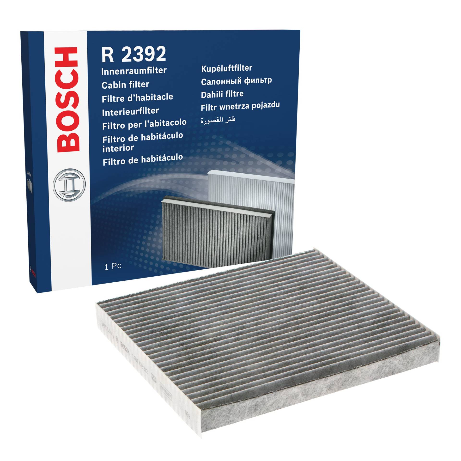 Bosch Automotive R2392 - Innenraumfilter mit Aktivkohle von Bosch Automotive