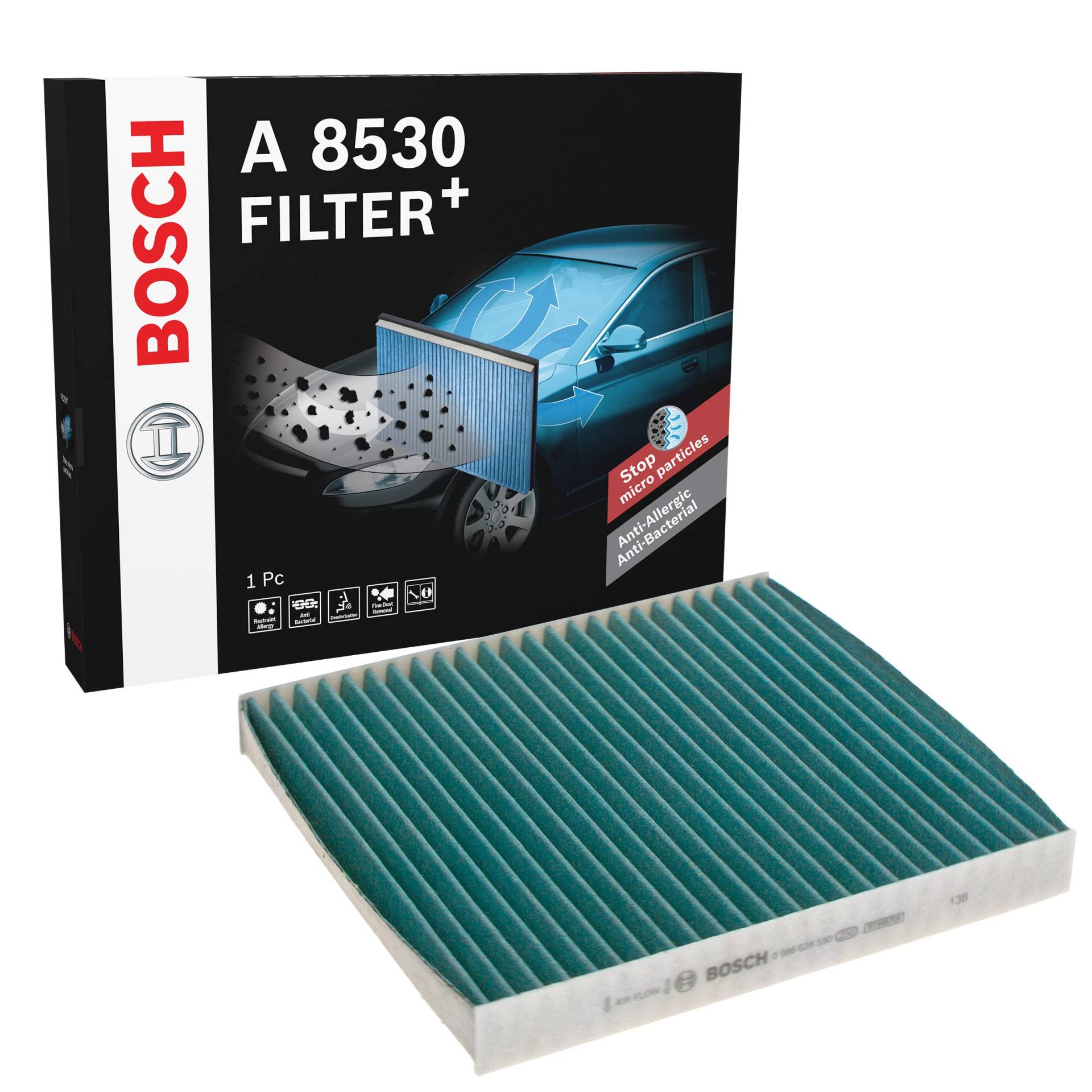 Bosch A8530 - Innenraumfilter Filter+ von Bosch Automotive