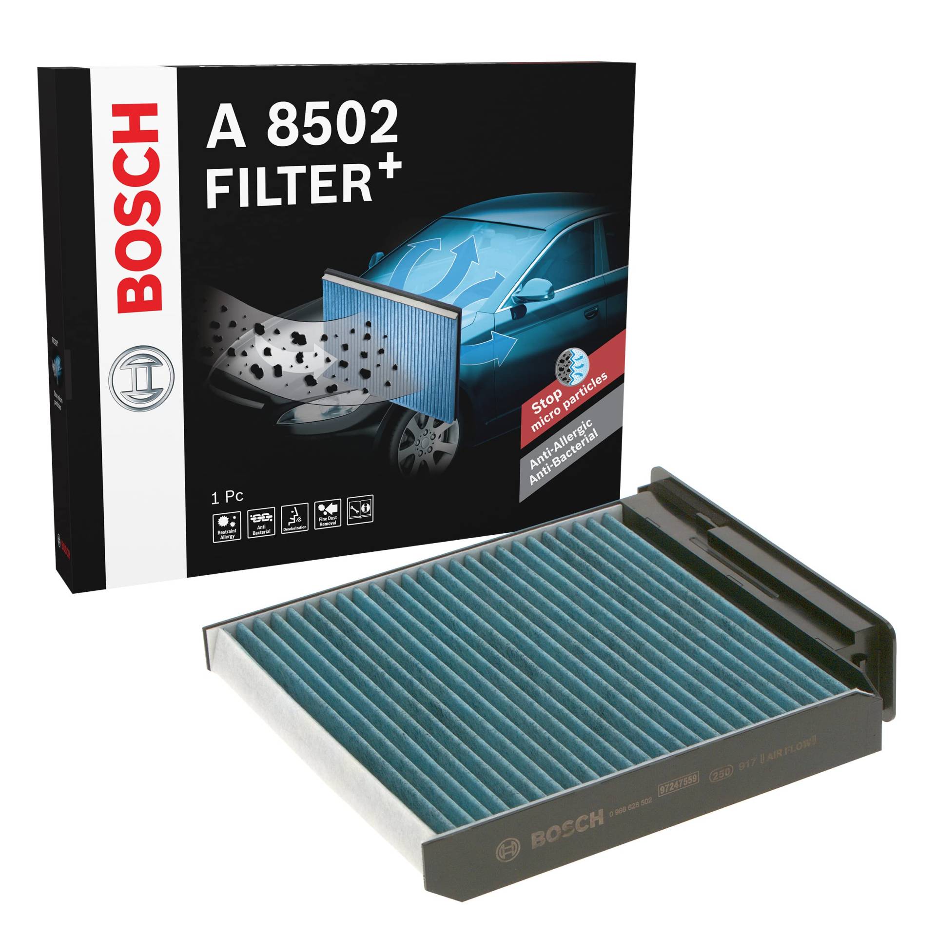 Bosch A8502 - Innenraumfilter Filter+ von Bosch