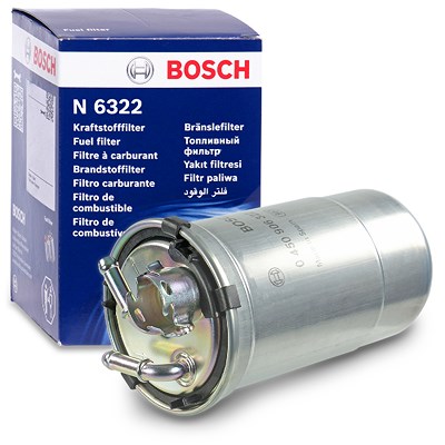 Bosch Kraftstofffilter [Hersteller-Nr. 0450906322] für Seat, Skoda, VW von Bosch