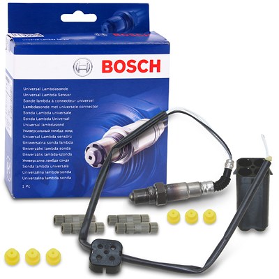 Bosch Lambdasonde [Hersteller-Nr. 0258986602] für Alfa Romeo, Alpina, Audi, Bentley, BMW, Cadillac, Chevrolet, Chrysler, Citroën, Dacia, Daihatsu, Dod von Bosch