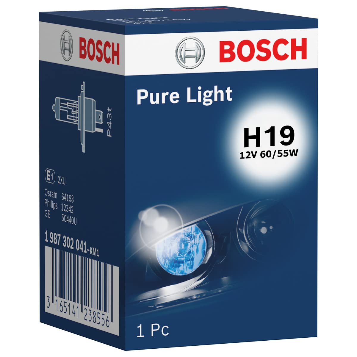 Bosch Lampen Autolampen 60/55W PU43t-3 1 987 302 092 von Bosch