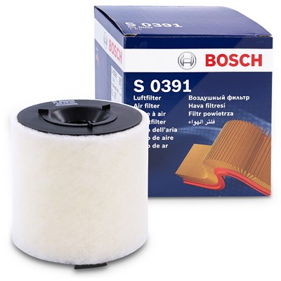 Bosch Luftfilter [Hersteller-Nr. F026400391] für Seat, Skoda, Audi, VW von Bosch