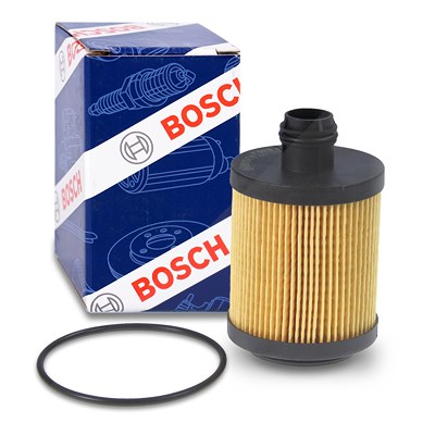 Bosch Ölfilter [Hersteller-Nr. F026407096] für Alfa Romeo, Chevrolet, Citroën, Fiat, Lancia, Opel, Peugeot, Piaggio, Saab, Suzuki von Bosch