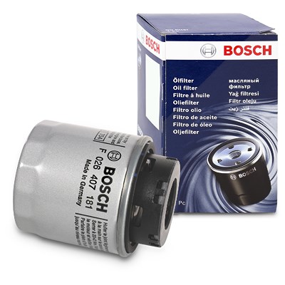 Bosch Ölfilter [Hersteller-Nr. F026407181] für Seat, VW, Skoda, Audi von Bosch