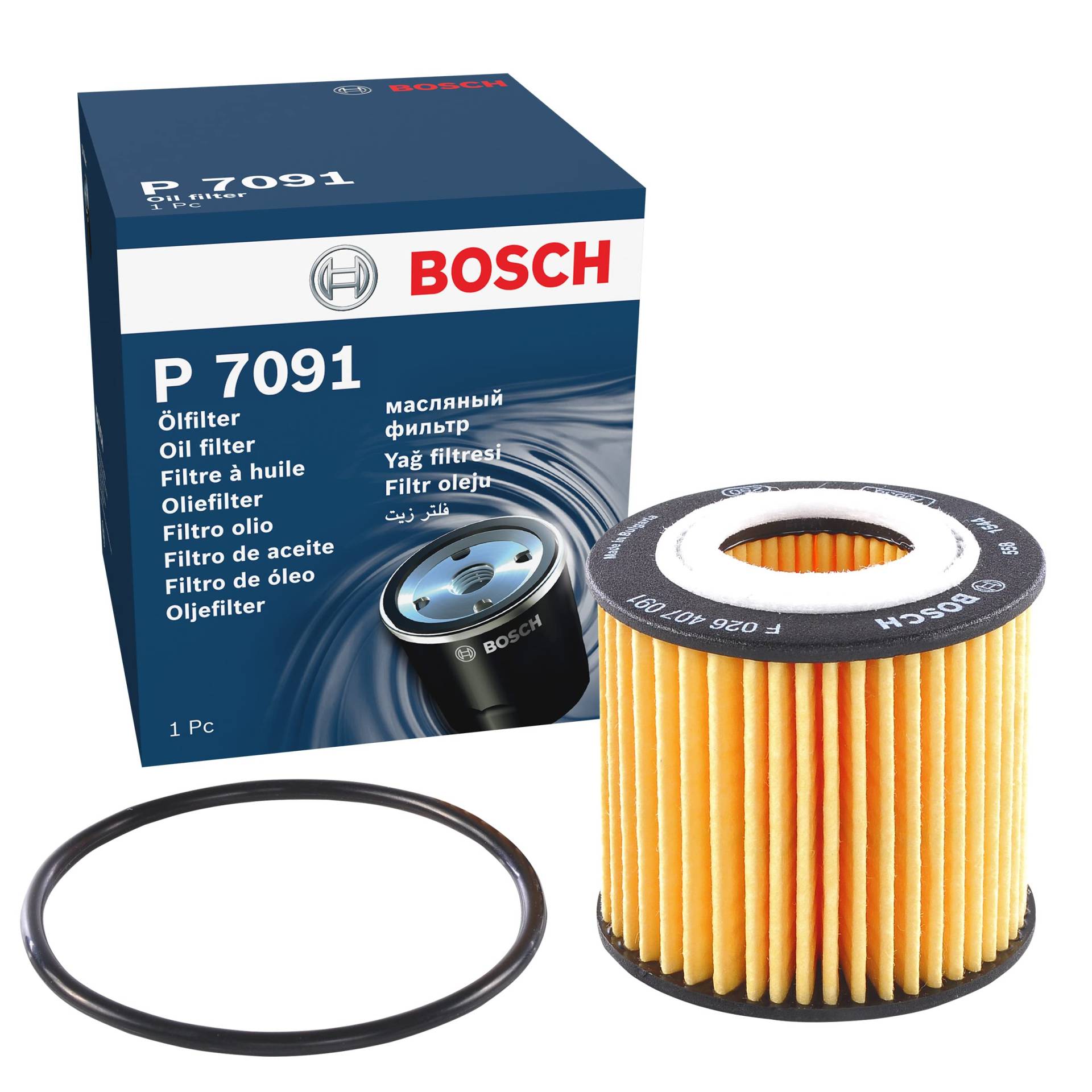 Bosch Automotive P7091 - Ölfilter Auto von Bosch Automotive