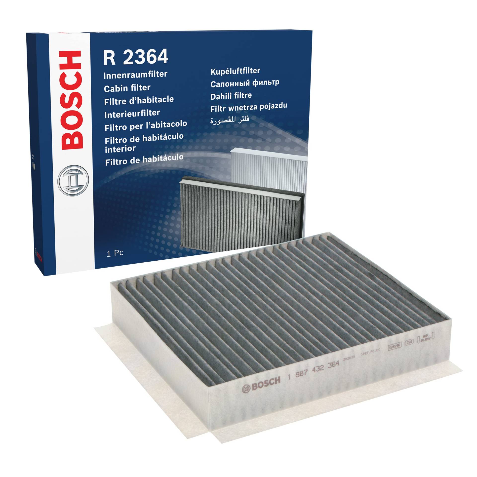 Bosch Automotive R2364 - Innenraumfilter mit Aktivkohle von Bosch