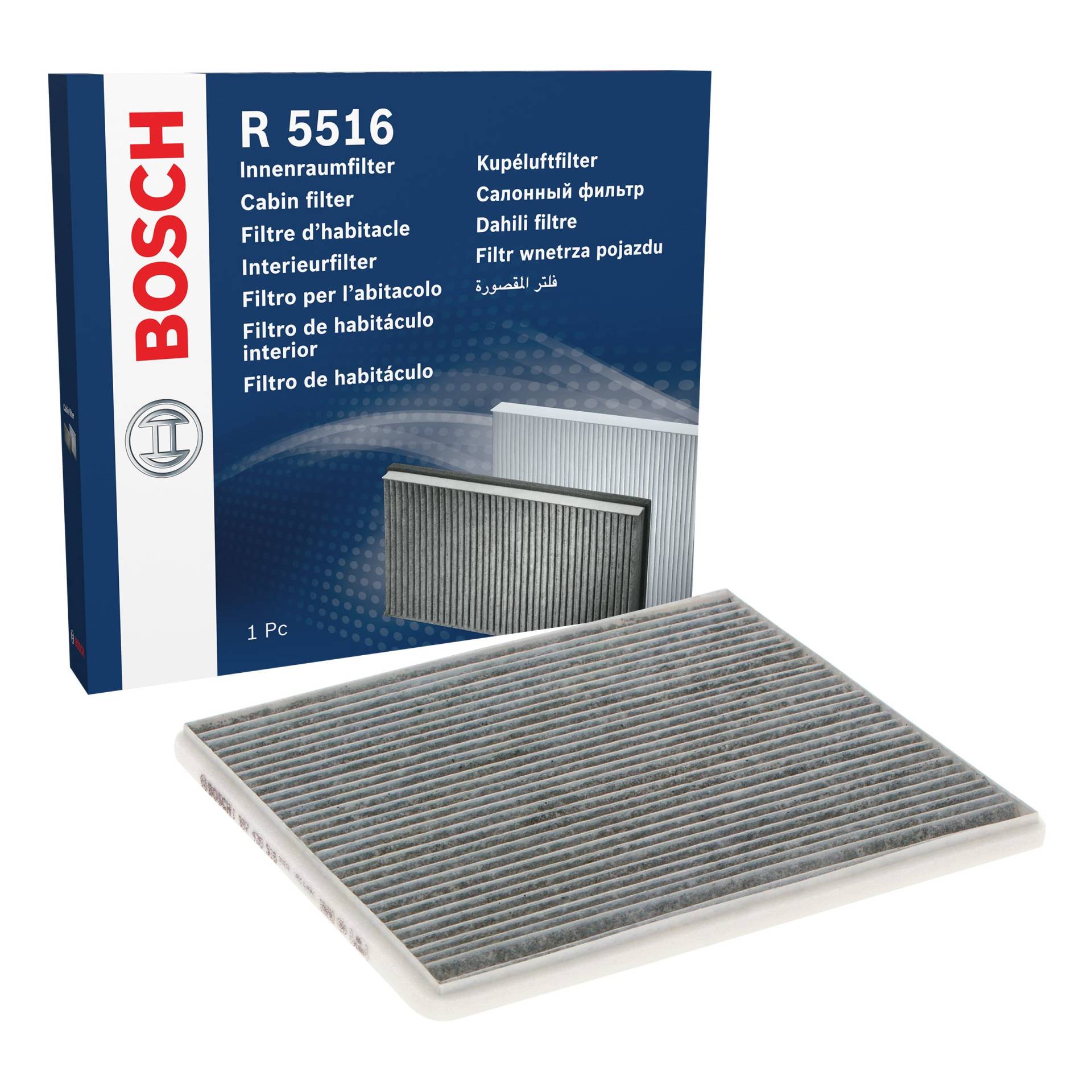 Bosch R5516 - Innenraumfilter mit Aktivkohle von Bosch Automotive