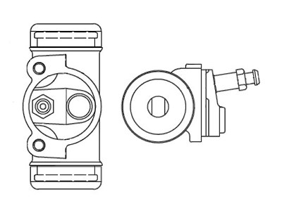 Bosch Radbremszylinder [Hersteller-Nr. F026002385] für Toyota von Bosch