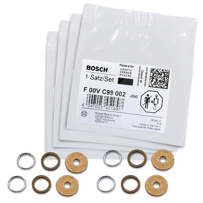 Bosch 4x Reparatursatz, Common-Rail-System [Hersteller-Nr. F 00V C99 002] von Bosch