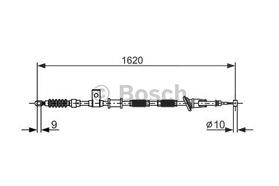 Bosch Seilzug, Feststellbremse [Hersteller-Nr. 1987477894] für Volvo von Bosch