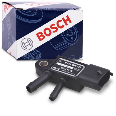 Bosch Sensor, Abgasdruck [Hersteller-Nr. 0281006287] für Alfa Romeo, Fiat, Iveco, Jeep, Lancia, Opel, Saab, Suzuki von Bosch