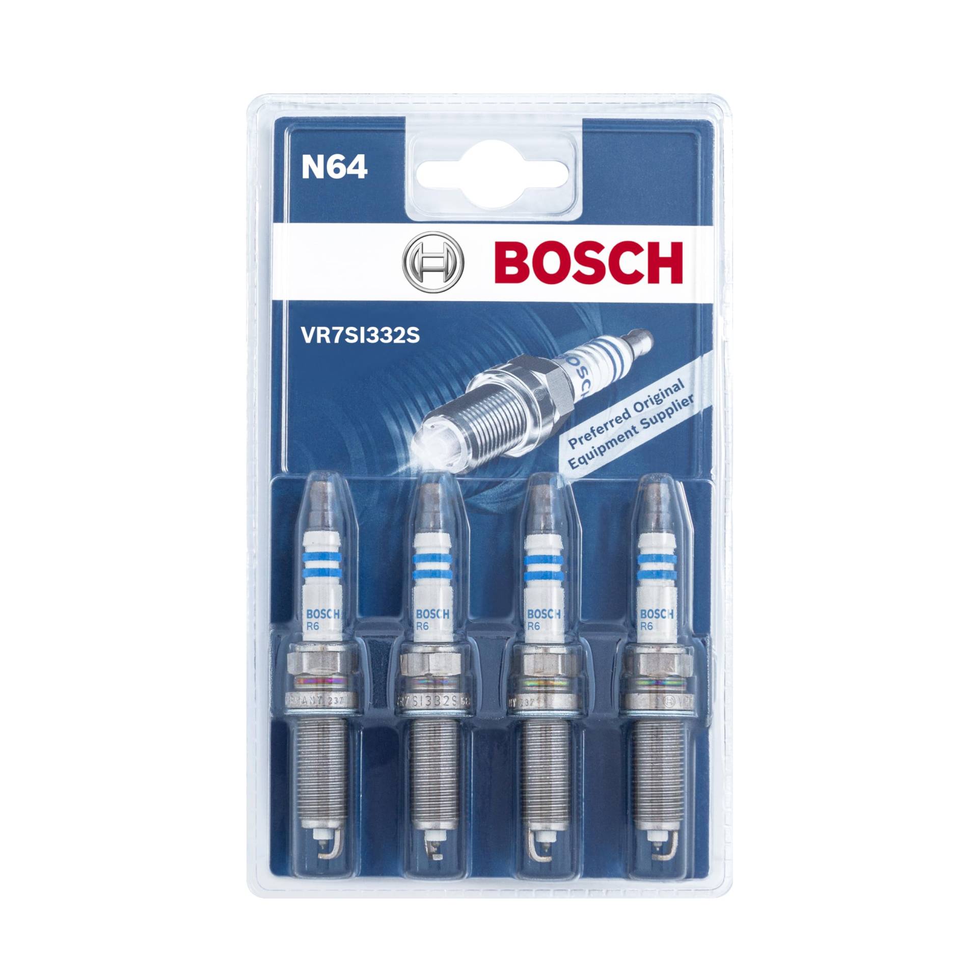 Bosch VR7SI332S (N64) - Zündkerzen Double Iridium - 4er Set von Bosch