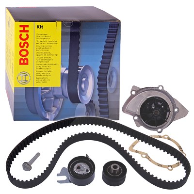 Bosch Wasserpumpe + Zahnriemensatz [Hersteller-Nr. 1987948727] für Citroën, Fiat, Ford, Lancia, Peugeot, Volvo von Bosch