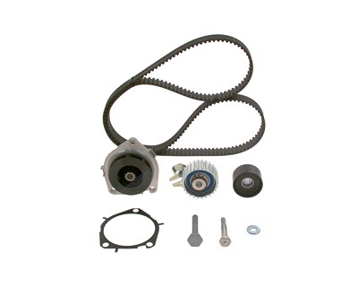 Bosch Wasserpumpe + Zahnriemensatz [Hersteller-Nr. 1987946385] für Alfa Romeo, Fiat, Jeep, Lancia, Opel von Bosch