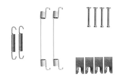 Bosch Zubehörsatz, Bremsbacken [Hersteller-Nr. 1987475300] für Daihatsu, Toyota von Bosch