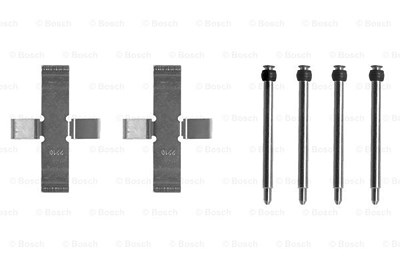 Bosch Zubehörsatz, Scheibenbremsbelag [Hersteller-Nr. 1987474128] für BMW, Mercedes-Benz, Opel von Bosch