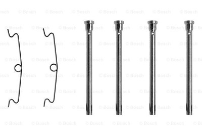 Bosch Zubehörsatz, Scheibenbremsbelag [Hersteller-Nr. 1987474038] für Citroën, Peugeot von Bosch