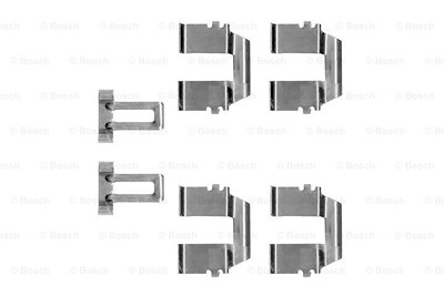 Bosch Zubehörsatz, Scheibenbremsbelag [Hersteller-Nr. 1987474264] für Ford, Seat, VW von Bosch