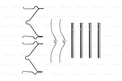 Bosch Zubehörsatz, Scheibenbremsbelag [Hersteller-Nr. 1987474305] für Mazda von Bosch