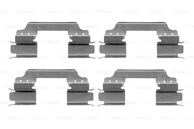 Bosch Zubehörsatz, Scheibenbremsbelag [Hersteller-Nr. 1987474310] für Mercedes-Benz, Renault von Bosch