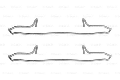 Bosch Zubehörsatz, Scheibenbremsbelag [Hersteller-Nr. 1987474354] für Alfa Romeo, Fiat, Lancia, Volvo von Bosch