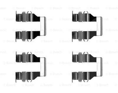 Bosch Zubehörsatz, Scheibenbremsbelag [Hersteller-Nr. 1987474617] für Mitsubishi von Bosch